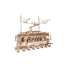 3D modell - városi villamos (3D puzzle) 3D modell - városi villamos (3D puzzle)