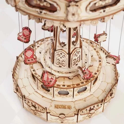 Körhinta - mechanikus modell (3D puzzle)