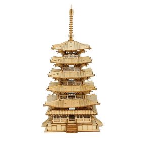 3D modell - 5 emeletes pagoda 3D modell - 5 emeletes pagoda