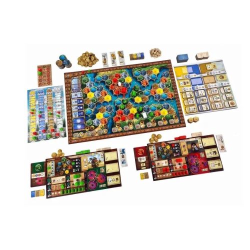 Válassz egy népcsoportot, terjeszkedj és alakítsd át Terra világát! A Terra Mystica: Találmányok kora egy haladó szintű, összetett stratégiai társasjáték.