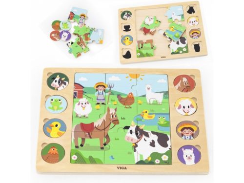 Puzzle - találd meg a párokat - farmos