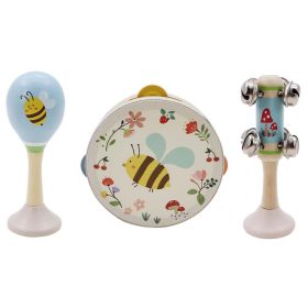 Ritmushangszerkészlet 3 db-os (méhecskés) Ritmushangszerkészlet 3 db-os (méhecskés)