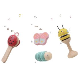 Ritmushangszerkészlet 4 db-os (méhecskés) Ritmushangszerkészlet 4 db-os (méhecskés)