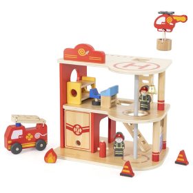 Tűzoltóság kiegészítőkkel - Viga Toys II.