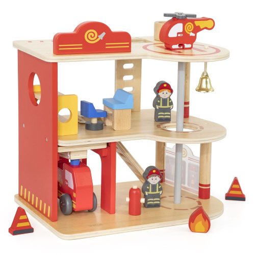 Tűzoltóság kiegészítőkkel - Viga Toys II.