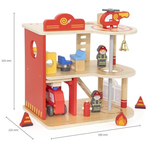 Tűzoltóság kiegészítőkkel - Viga Toys II.