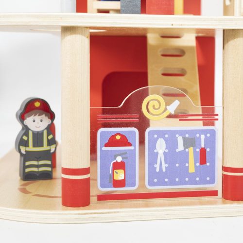 Tűzoltóság kiegészítőkkel - Viga Toys II.