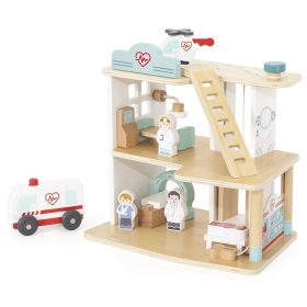 Mentőállomás kiegészítőkkel - Viga Toys Mentőállomás kiegészítőkkel - Viga Toys