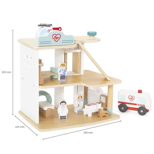 Mentőállomás kiegészítőkkel - Viga Toys