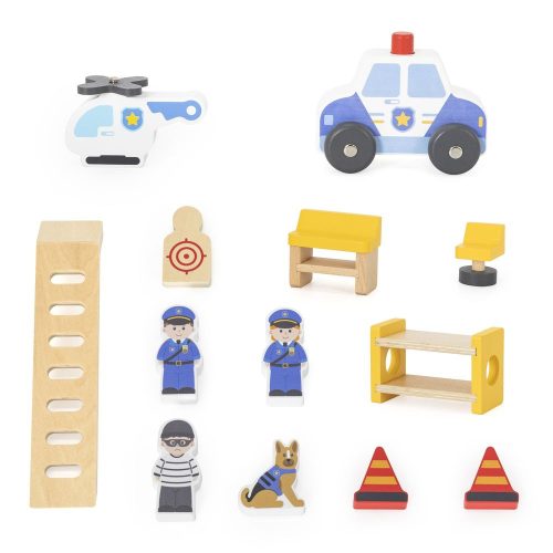 Rendőrség kiegészítőkkel - Viga Toys