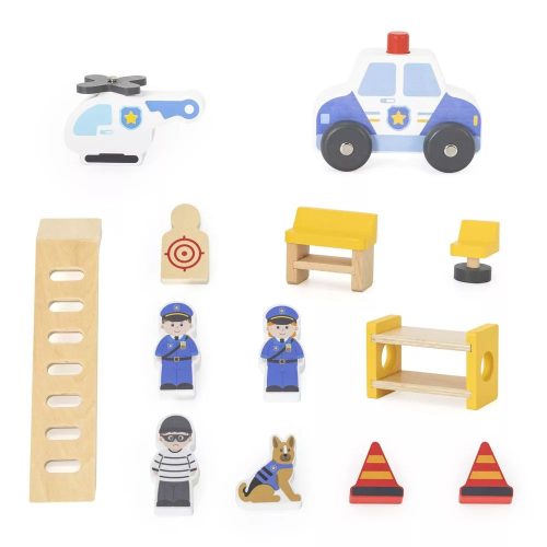 Rendőrség kiegészítőkkel - Viga Toys