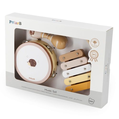 Hangszerkészlet - sünis, 3 db-os, PolarB