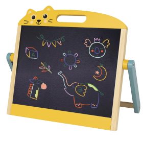 Cicás asztali rajztábla (sárga) Cicás asztali rajztábla (sárga)