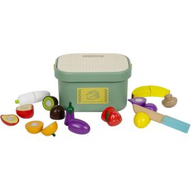   Szeletelhető gyömölcs és zöldség készlet dobozban (12 db-os)