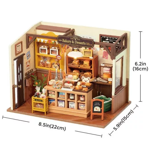 Rolife miniatűr ház – Becka péksége