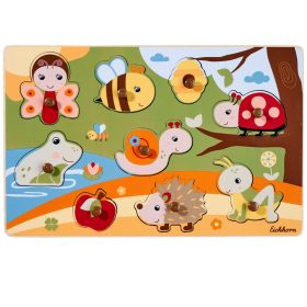 Eichhorn fogantyús puzzle - festett háttérrel Eichhorn fogantyús puzzle - festett háttérrel