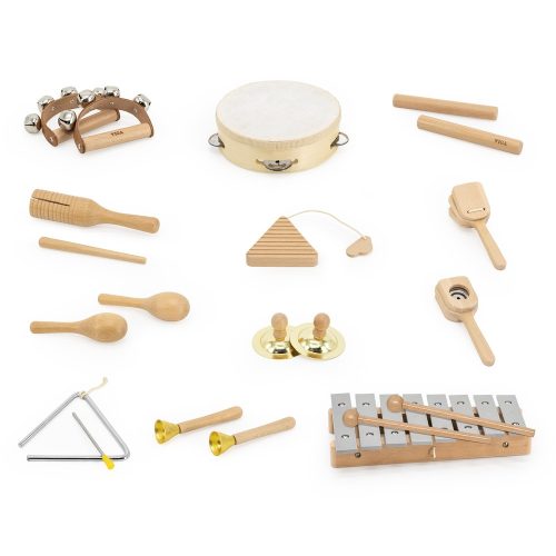 Falra Szerelhető Játékpanel - Ütős Hangszerek (Viga Toys)