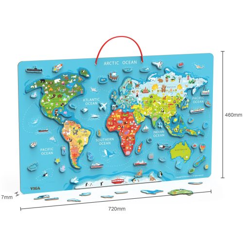 Mágneses világtérkép (V)