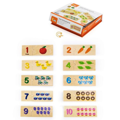 Készségfejlesztő puzzle - párosító