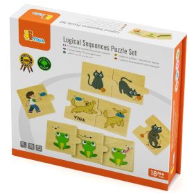 Készségfejlesztő puzzle - állatok és a természet