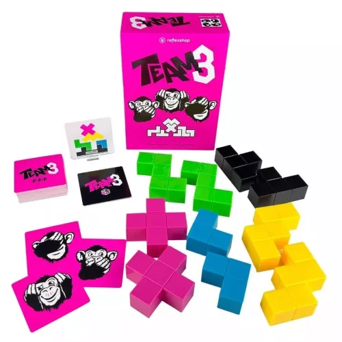 TEAM3 (rózsaszín) társasjáték