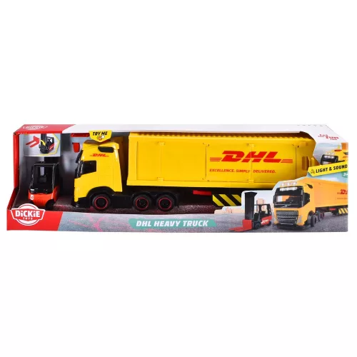 Dickie Toys DHL kamion targoncával