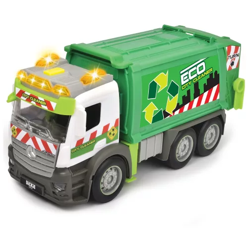 Dickie Toys Városi kukásautó kukával