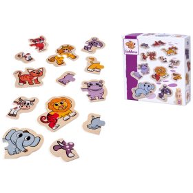 Eichhorn Puzzle felező 16 db-os (állatos)