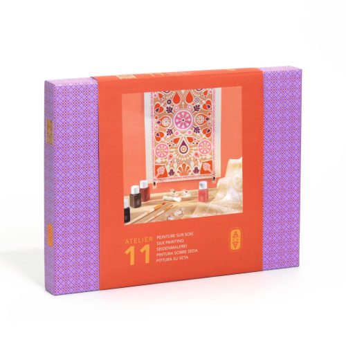 Műterem 11 - Selyem festés, Mandalák - Atelier 11, Silk Painting