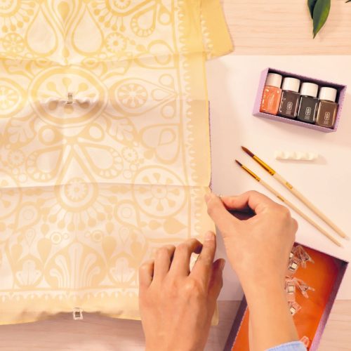 Műterem 11 - Selyem festés, Mandalák - Atelier 11, Silk Painting