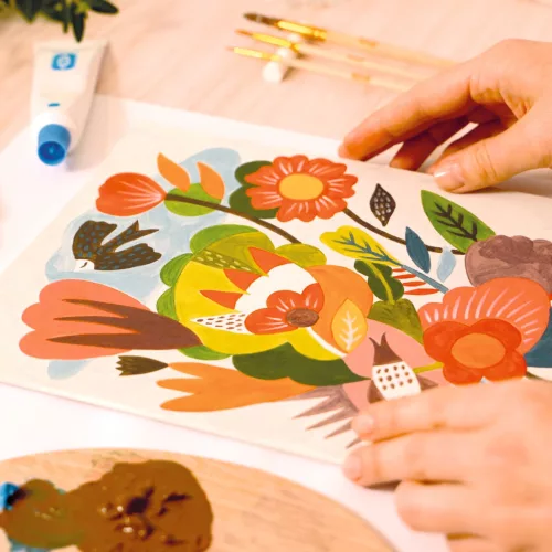 Műterem 23 - Színkeverés, Csendélet - Atelier 23, Colour Mixing