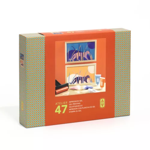 Műterem 47 - Gélnyomtatás, Éjjel és nappal - Atelier 47, Gel Printing