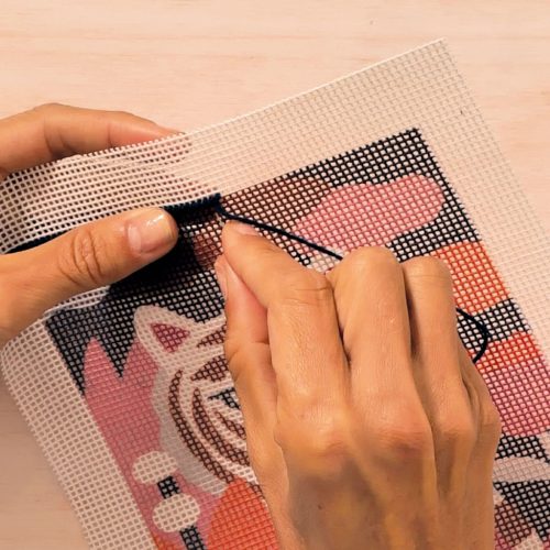 Műterem 64 - Tűhímzés, Alkony - Atelier 64, Needlepoint