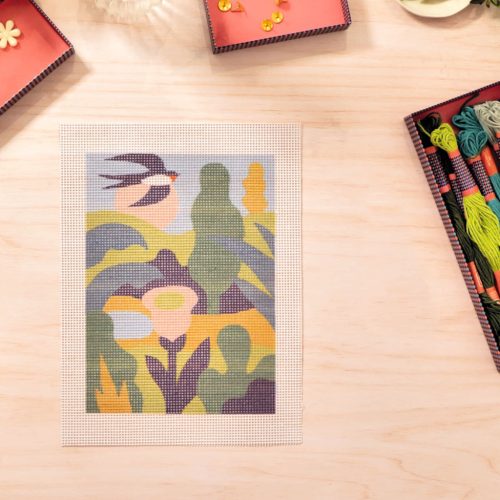 Műterem 65 - Tűhímzés, Hajnal - Atelier 65, Needlepoint