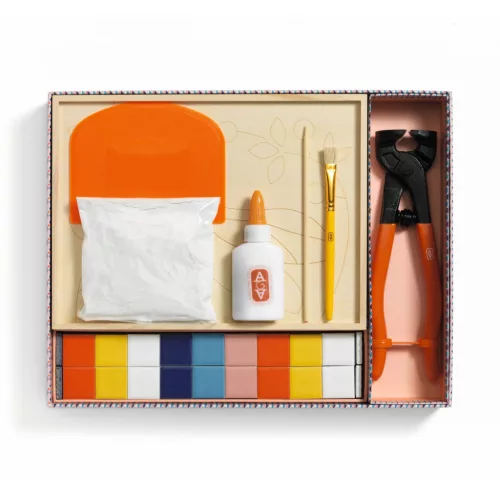 Műterem 72 - Mozaikkép, Szítakötő - Atelier 72, Mosaic