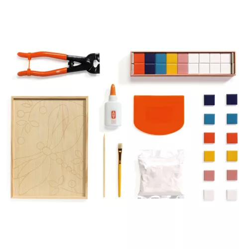 Műterem 72 - Mozaikkép, Szítakötő - Atelier 72, Mosaic