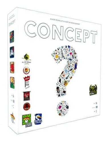 Concept - társas barkochba, partijáték