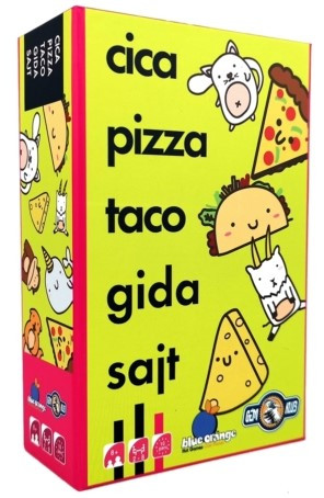 BLUE ORANGE - Cica, pizza, taco, gida, sajt - gyorsasági kártyajáték