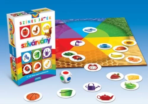 GRANNA - Érzékek sorozat: Szivárvány játékvariációk színekkel - társasjáték