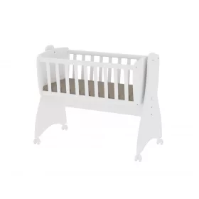  Lorelli First Dreams ringatható bölcső 105x55 - White / Fehér