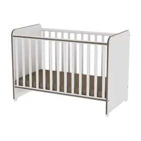   Lorelli Sweet Dream kiságy 60x120 - White & Coffee / Fehér & Kávé