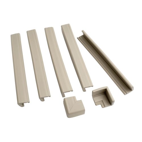 Prince Lionheart fireplaceGUARD kandalló élvédő + 2db sarokvédő - natúr - BOMBA ÁR!