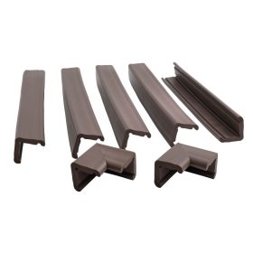   Prince Lionheart fireplaceGUARD kandalló élvédő + 2db sarokvédő - csokibarna - BOMBA ÁR!