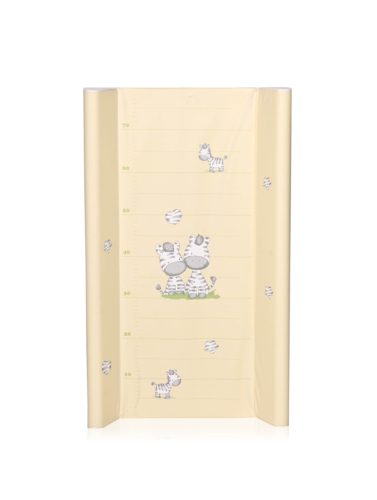 Lorelli pelenkázó lap merev peremes 50x71 - Beige