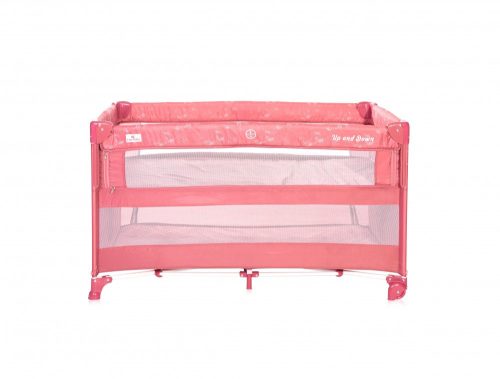 Lorelli Up and Down multifunkciós  utazóágy - Rose Velvet Unicorn