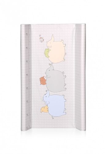 Lorelli pelenkázó lap merev peremes 50x71 - Grey