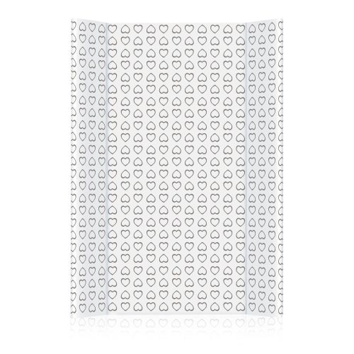 Lorelli pelenkázó lap merev peremes 50x71 - Grey