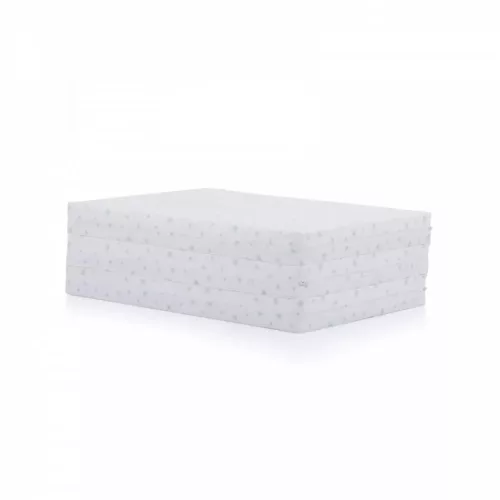Chipolino összehajtható matrac 60x120 - White/Grey Stars