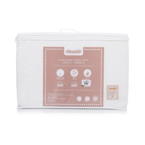 Chipolino összehajtható matrac 60x120 - Aloe Vera