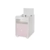 Lorelli Trend PLUS kombi ágy 70x165 - White Orchid Pink